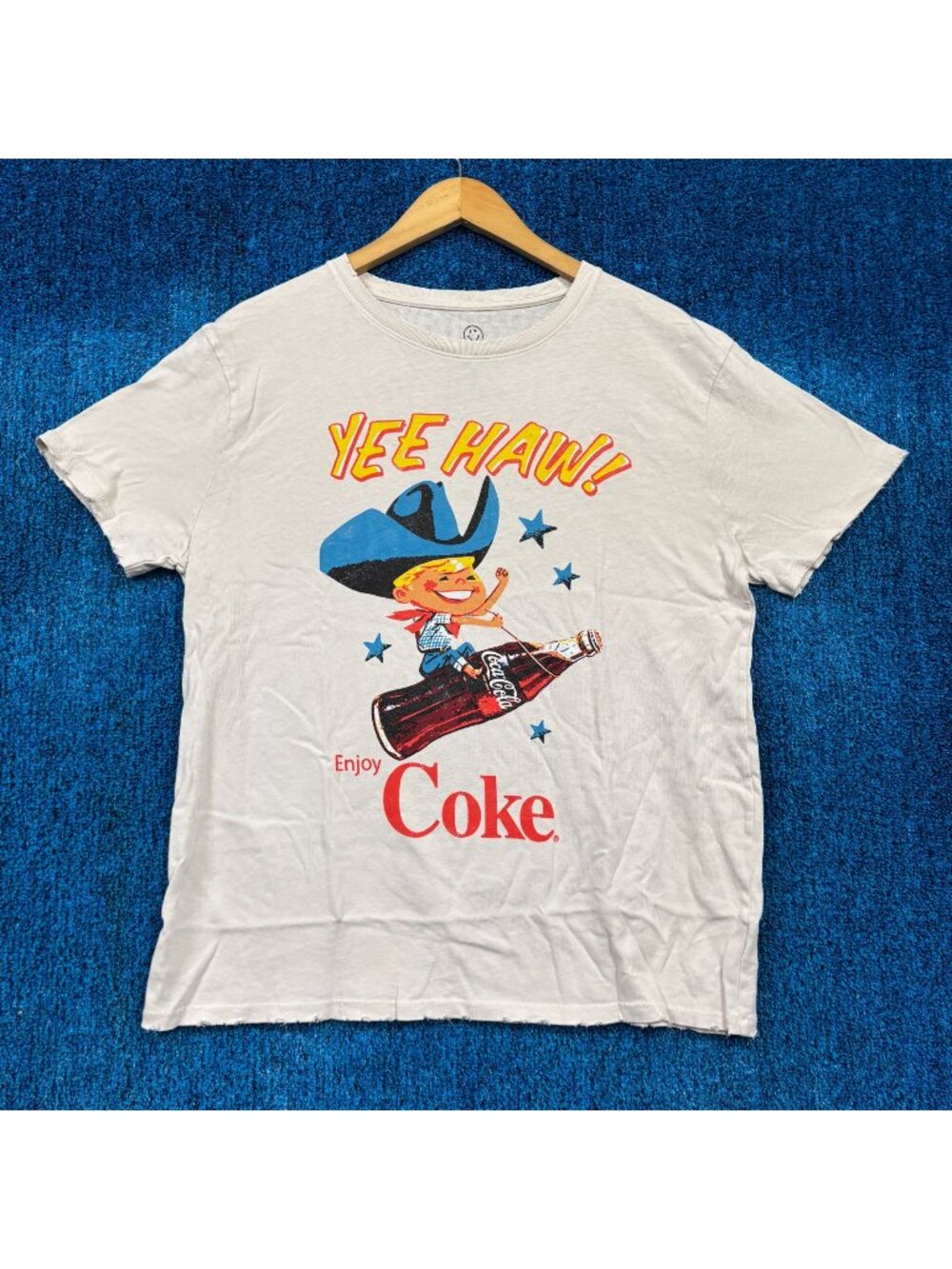 Coca Cola “Yee Haw” Graphic T-Shirt Size Large